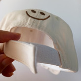 کلاه بیسبالی کتان بچگانه نقاب دار لبه تاشو مدل اسمایل smile