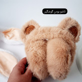 گوشگیر و گوشبند بچگانه خزدار شیک خرس تدی و خرگوش تاشو وارداتی